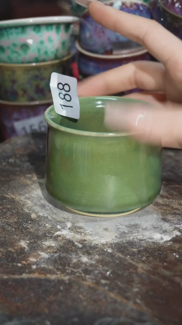 摆件精品窑变钧瓷茶器