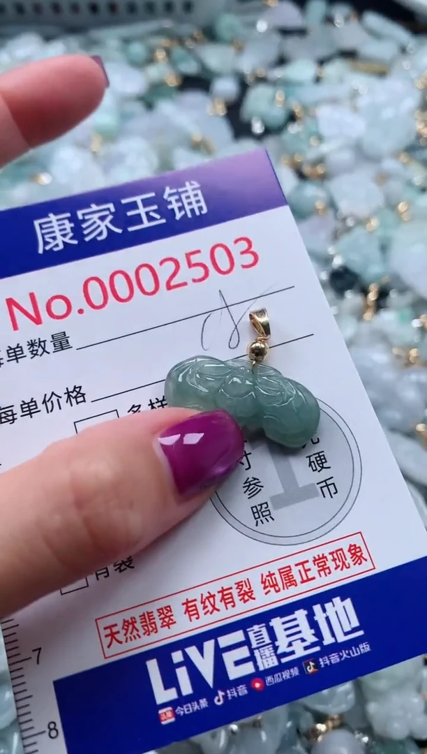 颈饰未镶嵌翡翠2503