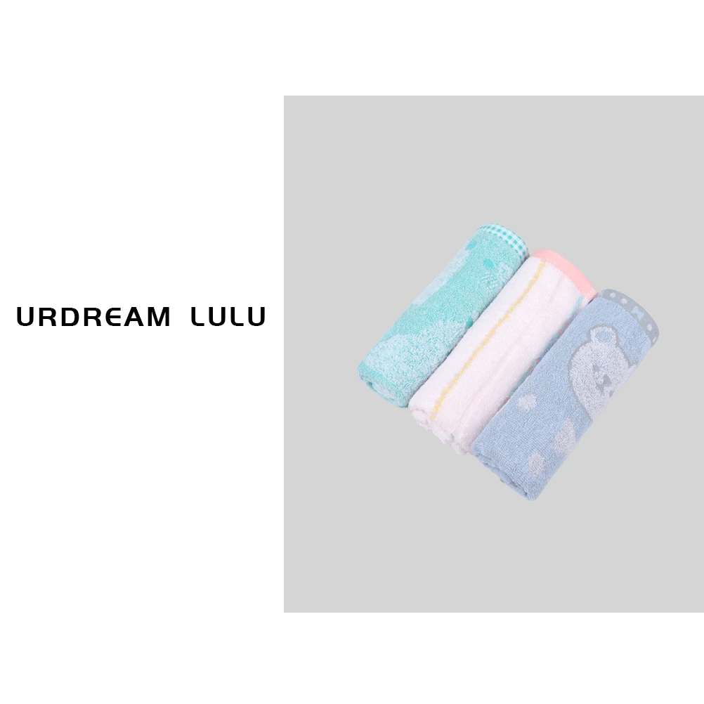 [纯棉家用毛巾] （三条装随机发）34*80尺寸色织提花亲肤毛巾-P7527