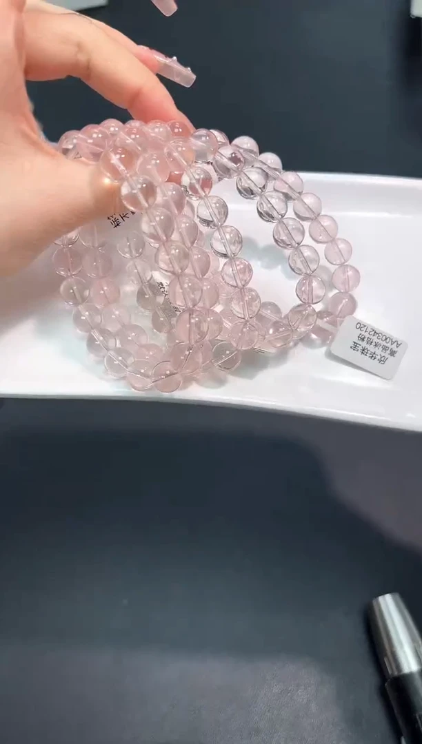 【闪购商品】水晶手串未镶嵌65f多样性发其一/1条10mm默认微瑕