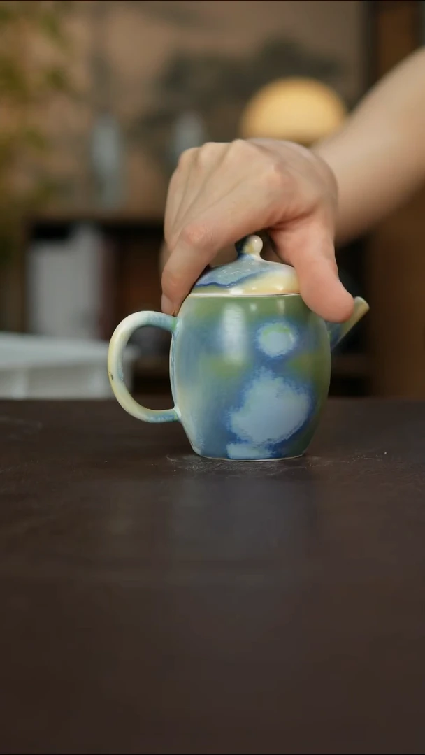 杯景德镇陶瓷柴烧手作瑕疵