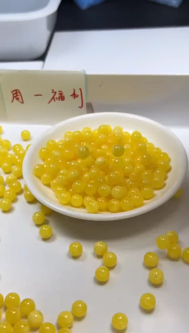 蜜蜡颈饰未镶嵌w104白花蜡蜜蜡8mm*10颗