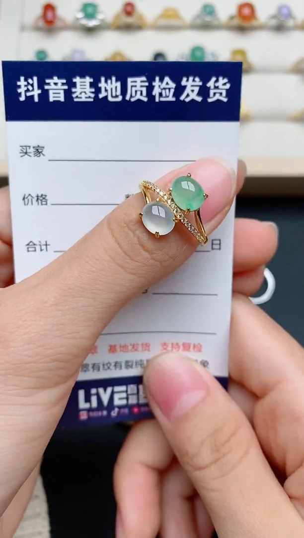 【闪购商品】翡翠银S925镶嵌戒指.....