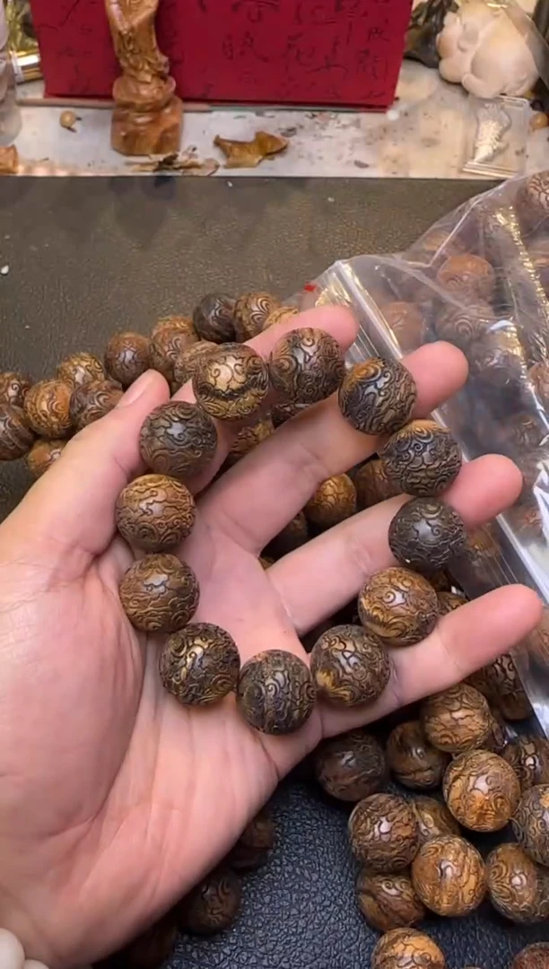 【闪购商品】贡木手串/手链印尼贡木花奇楠2.0单圈