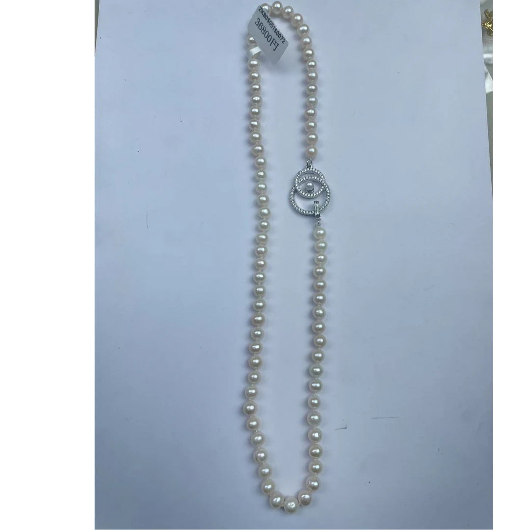 天然淡水珍珠项链4-5mm ZB05