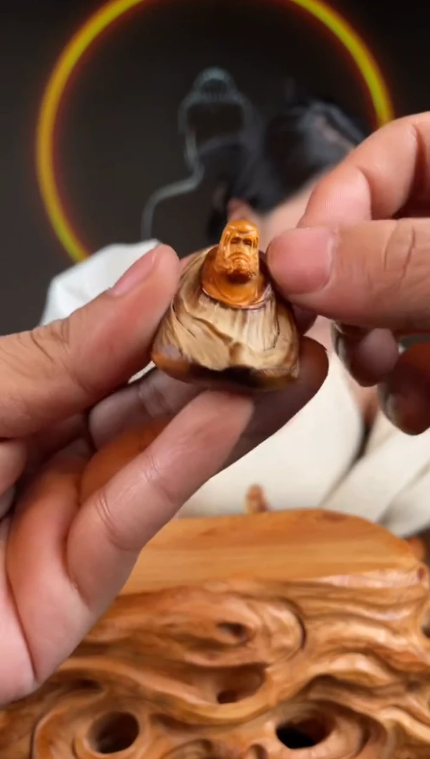 柏木（崖柏）手工摆件,先抢先得! 编号:354