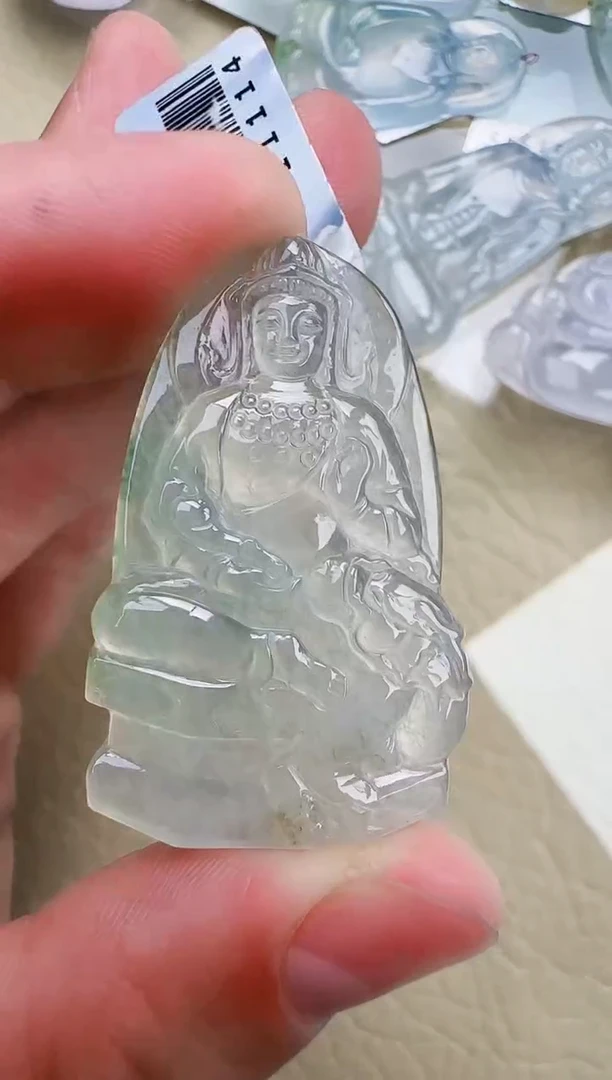 颈饰未镶嵌翡翠缅甸翡翠a货