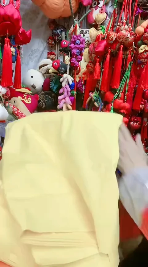 棉黄色纯棉平纹95*75