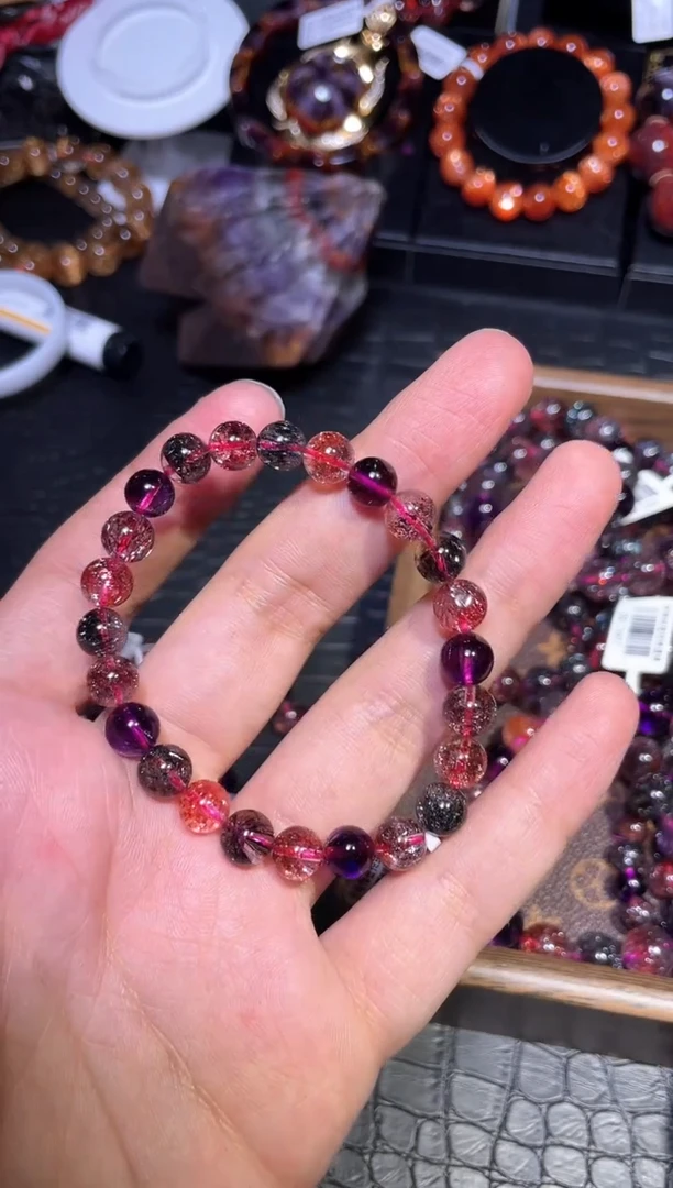 【闪购商品】水晶手链未镶嵌超七单圈A7（多样性发其一）