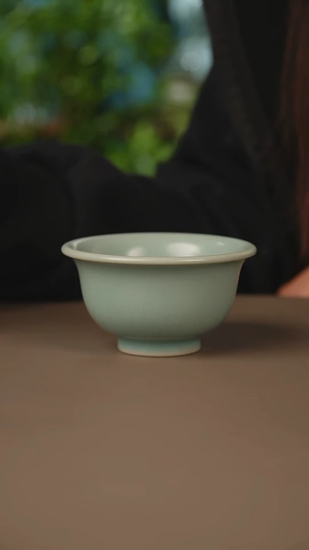 仿古厚胎压手杯一级