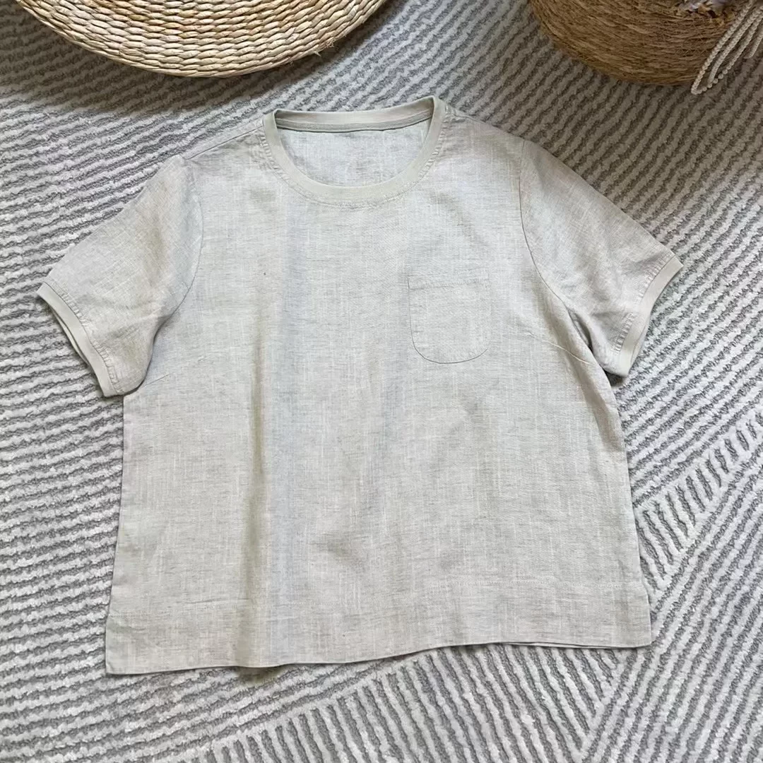 8929王楠朴兮自制圆领短袖T恤