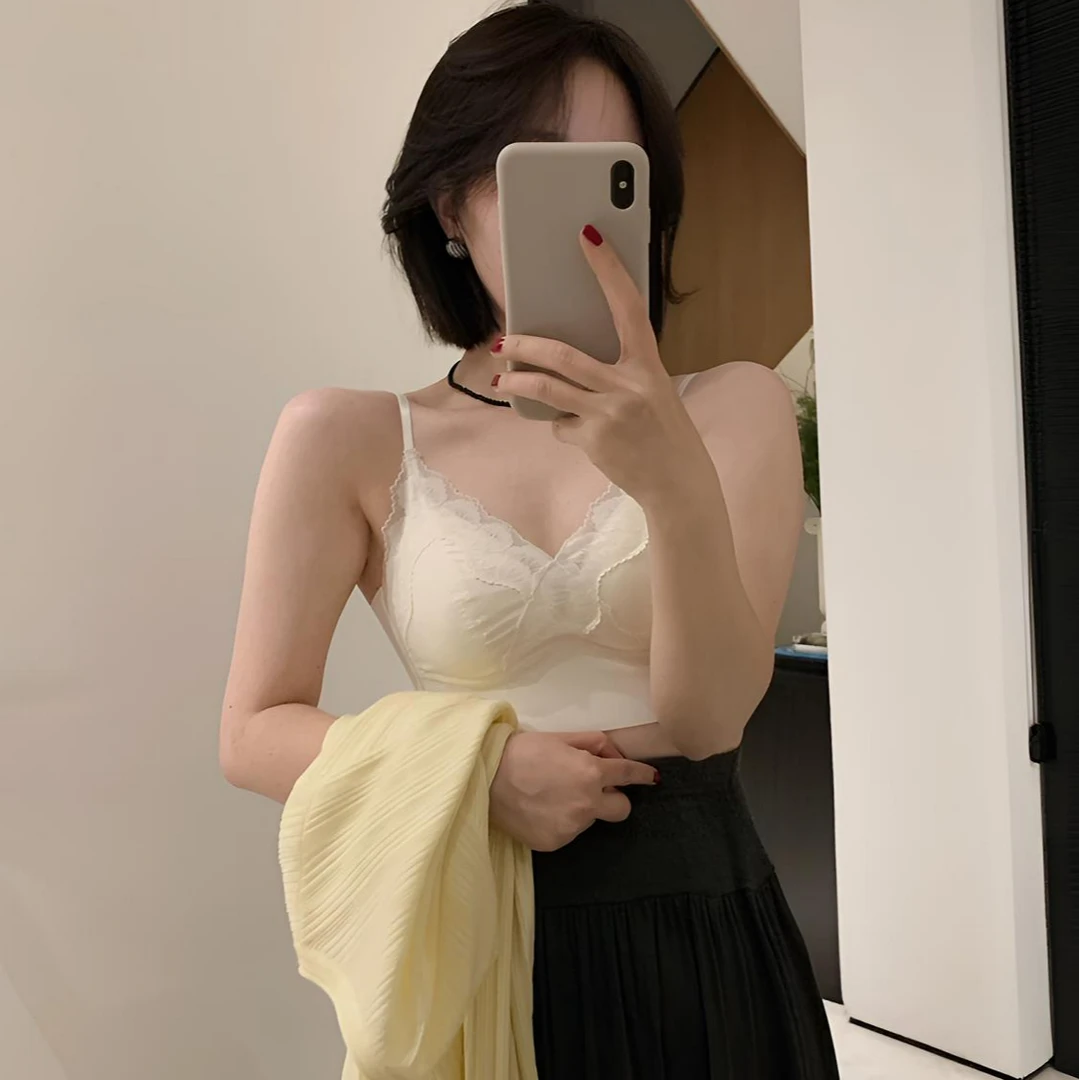 2025 法式浪漫蕾丝美背 小众内搭