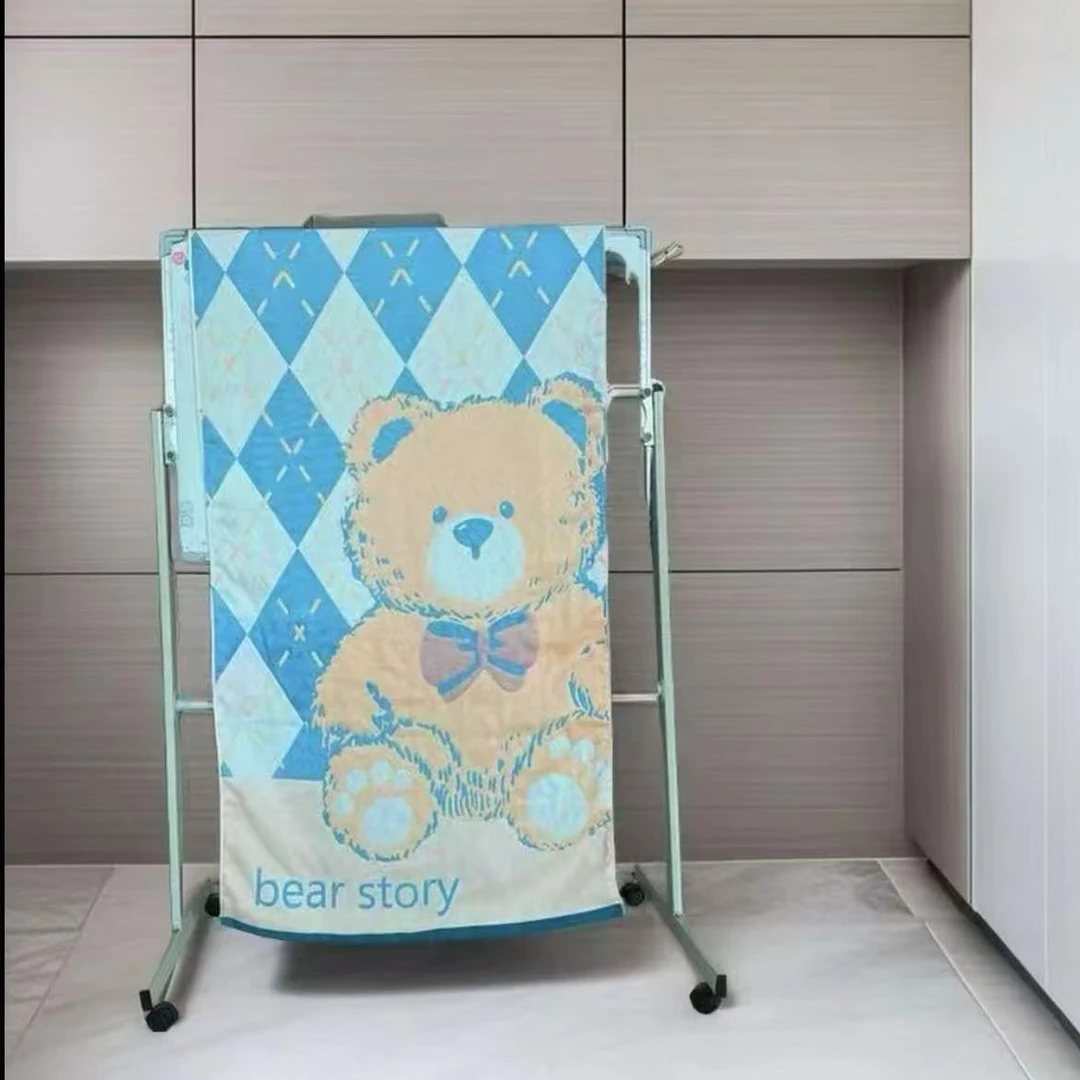 【MS】纯棉纱布浴巾--太空熊  2.0