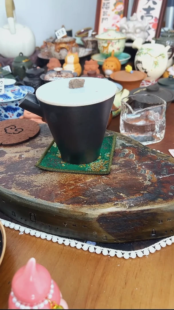 【茶瓷物语】黑色宝瓶