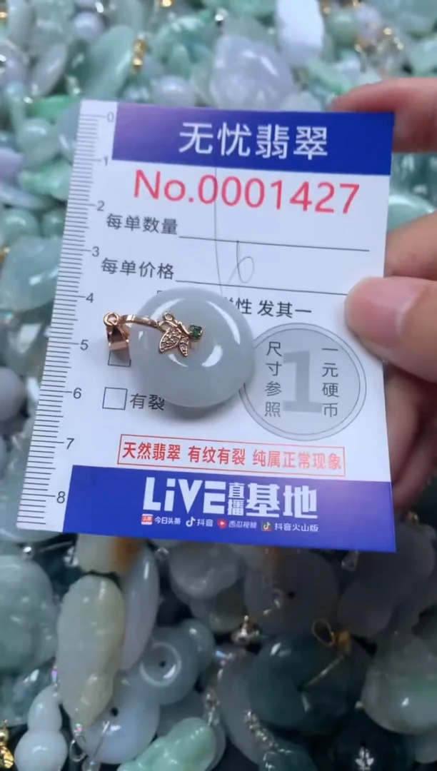 颈饰未镶嵌翡翠1427