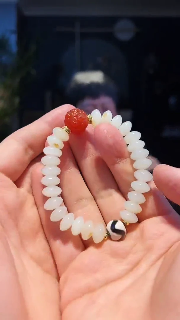 【闪购商品】和田玉手串未镶嵌11+精配单圈