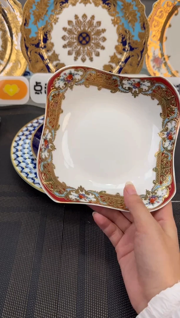 瓷片6英寸沙拉碗 福利款2个