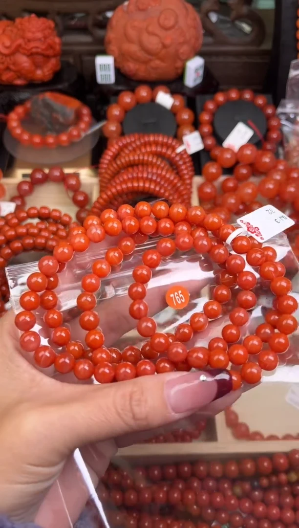 【闪购商品】南红玛瑙珠宝奇石未镶嵌765-7+