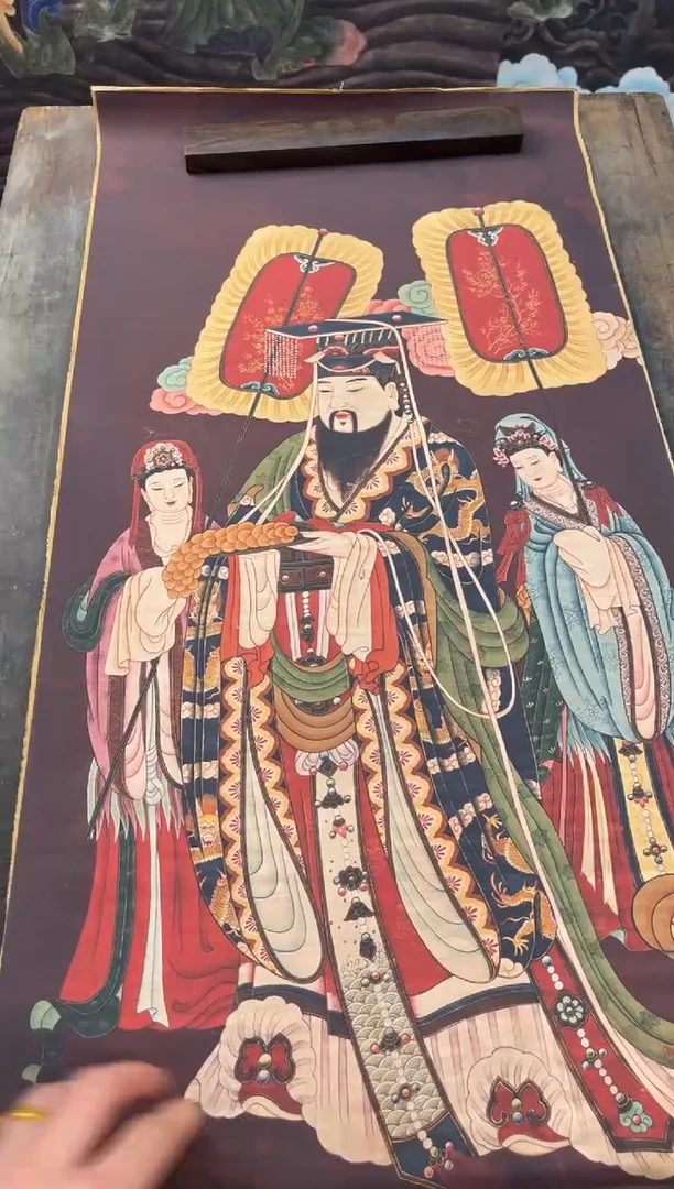 卷轴画刘洋画院老六专属AA10