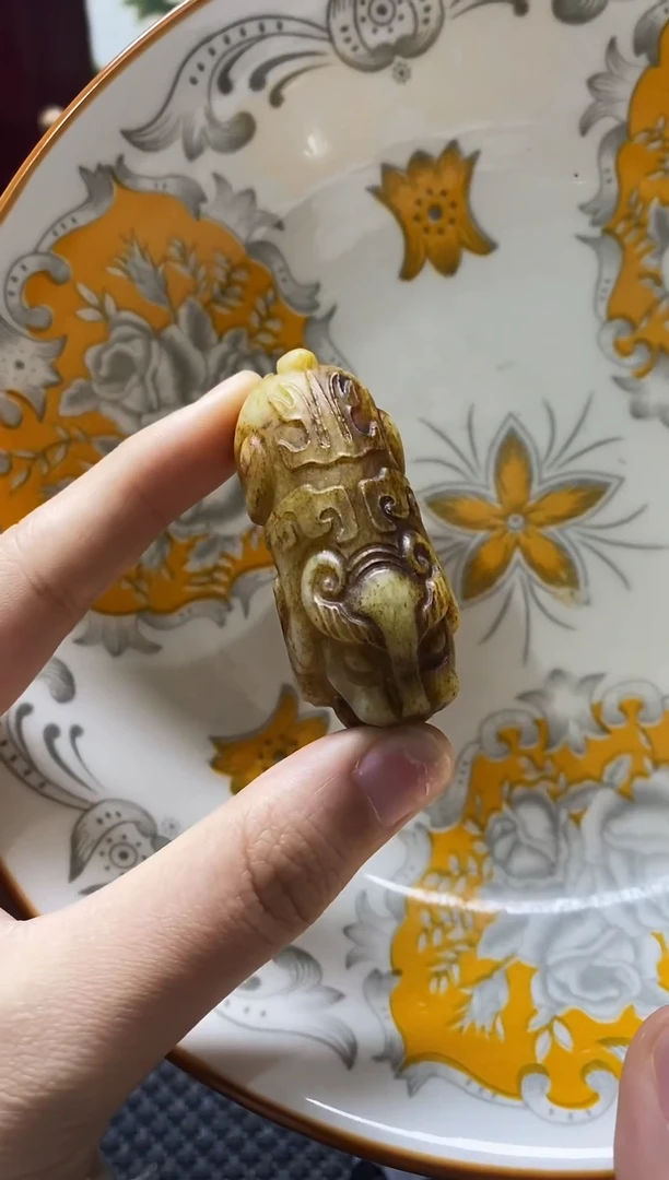 瓷片瓷片 瓷器 摆件 1个