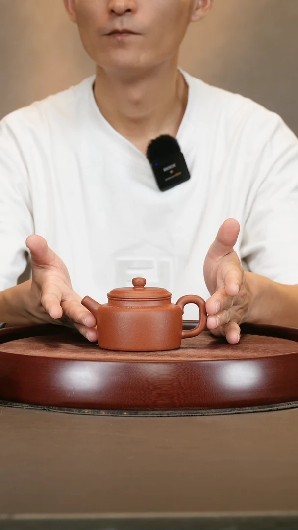 茶壶紫砂降坡泥德钟170cc