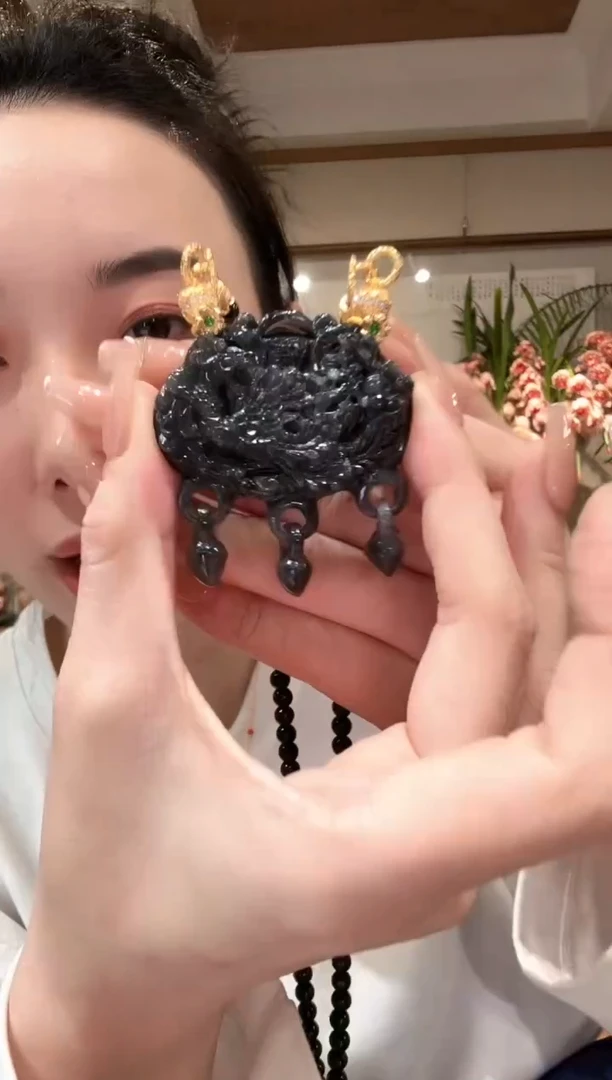 【闪购商品】翡翠颈饰未镶嵌国风