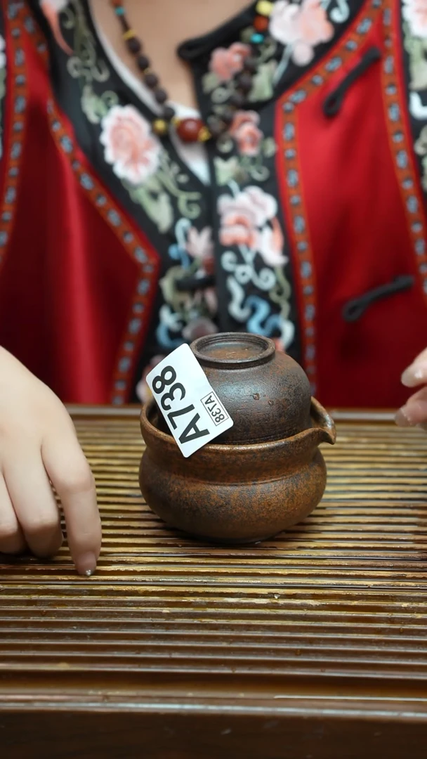 粗陶手工手做茶具