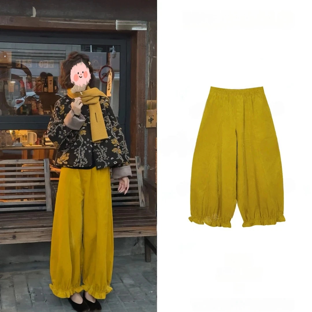 •秋桔•2025秋冬坑条花秋冬高支坑条九分长裤