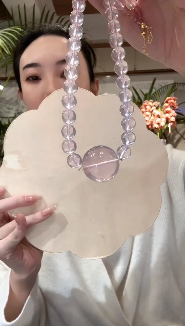 【闪购商品】水晶颈饰未镶嵌国风