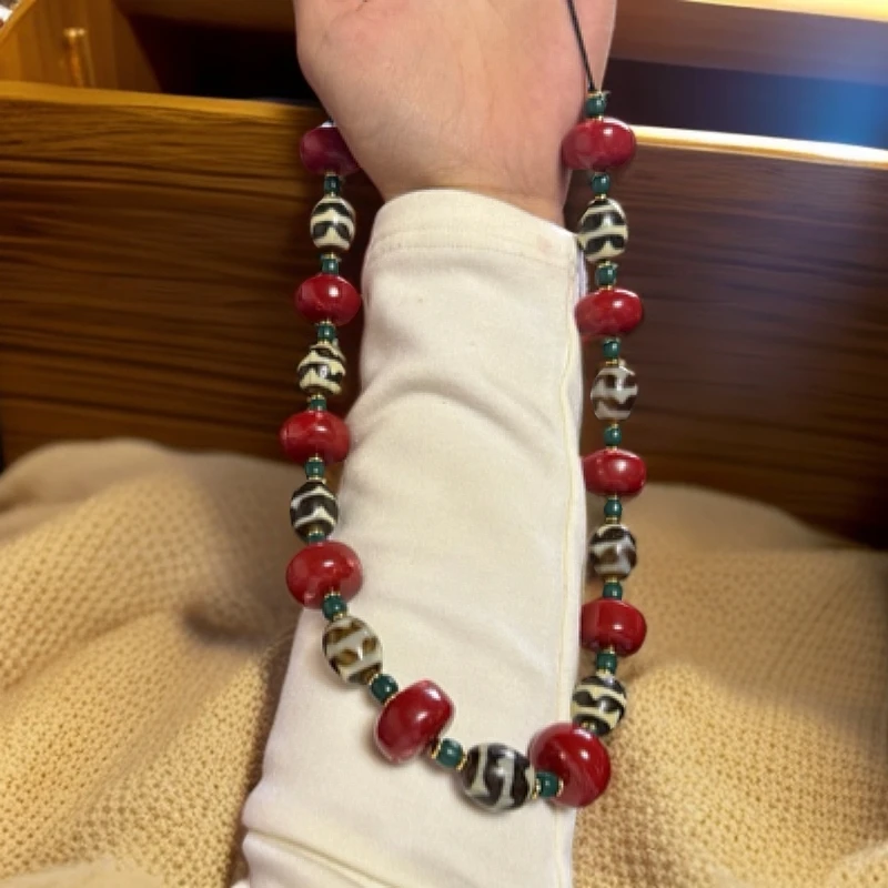 非金属亚克力项链 时尚项链男女同款