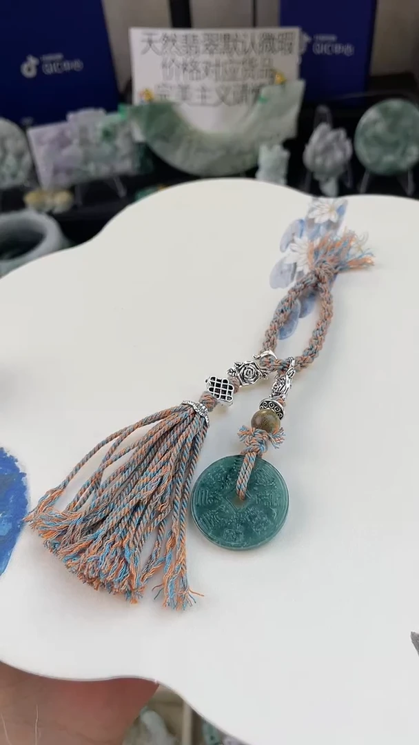 未镶嵌手链翡翠ᶜ****?手工定制默认微瑕主播介绍为准