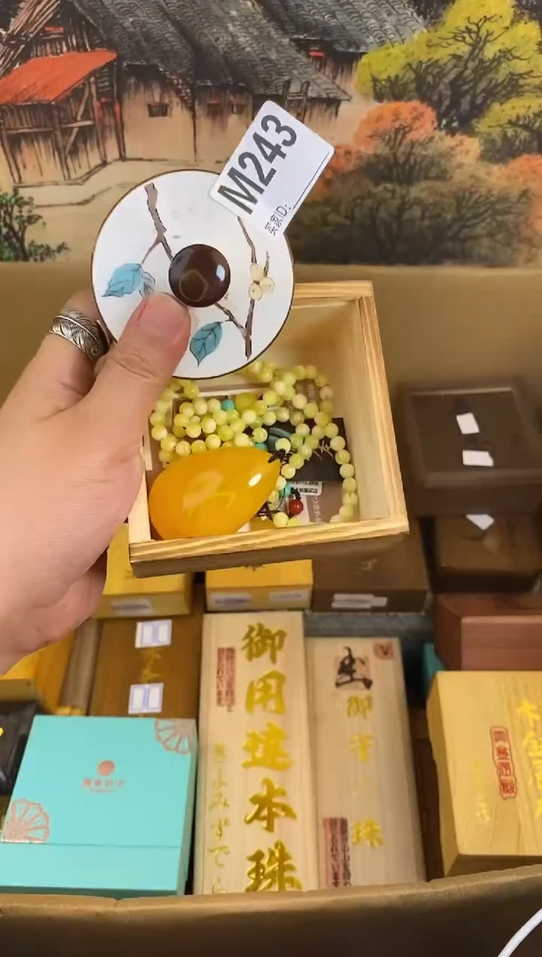 手工艺品琉璃M243M2瓷器手串多样性发一