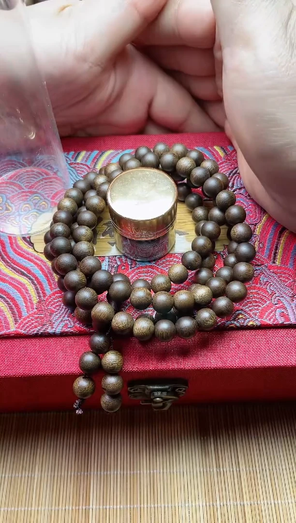 【闪购商品】沉香手串柬埔寨菩萨棋沉水Q08123320