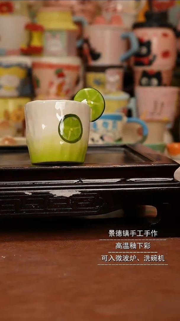 摆件陶景德镇一休瓷屋手作