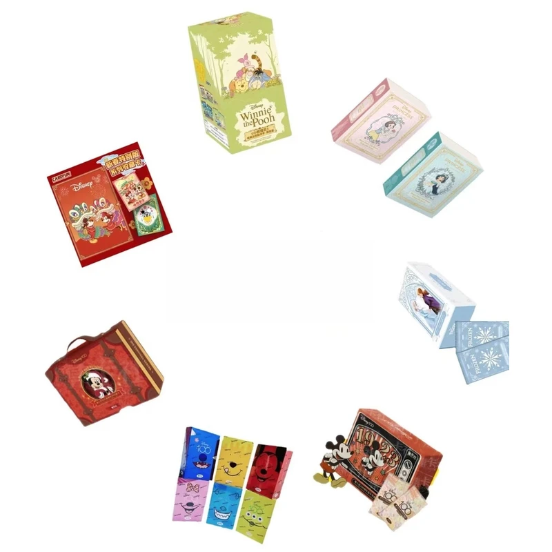 【新人fufu】集卡社迪士尼全系列卡牌收藏盲盒（代拆）