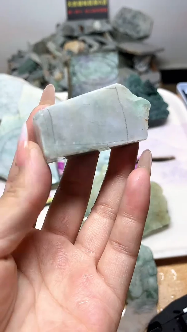 裸石翡翠天然缅甸翡翠A货39
