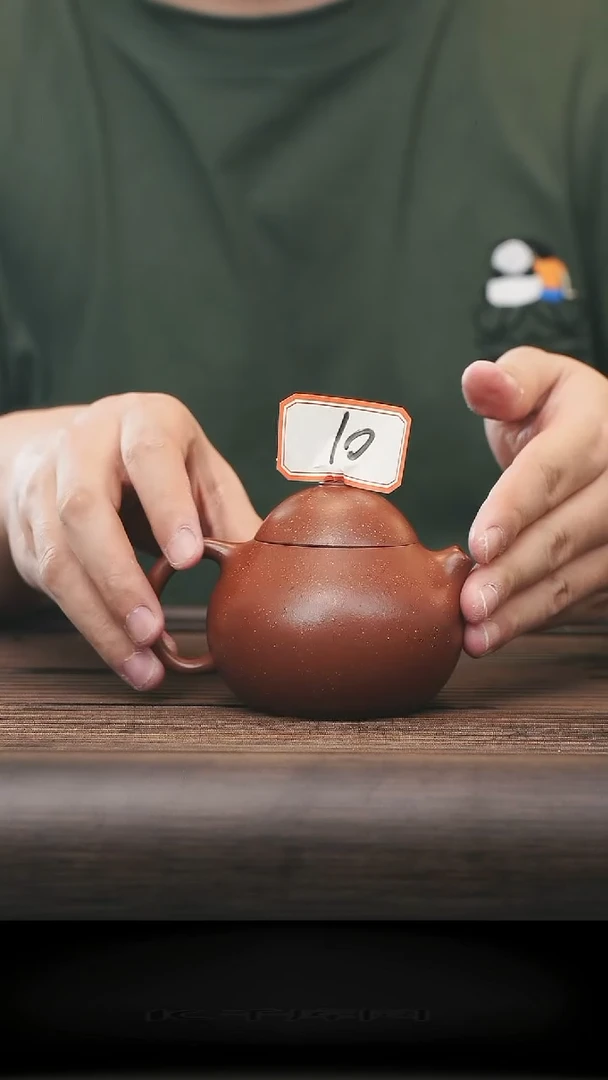 茶壶紫砂10号全手工制作紫砂壶