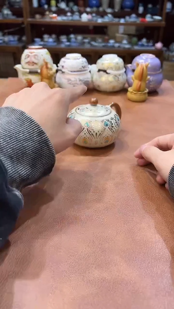 真的很便宜会开片的旅行茶具