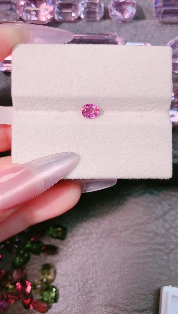 未镶嵌珠宝半成品碧玺天然卢比莱0.53ct