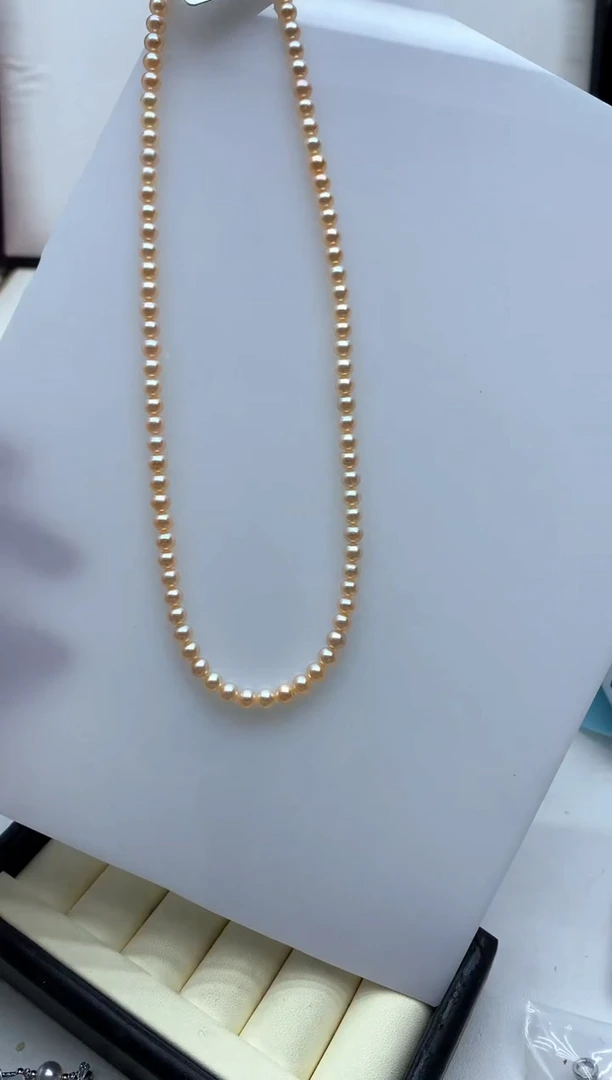 颈饰未镶嵌淡水珍珠项链5mm