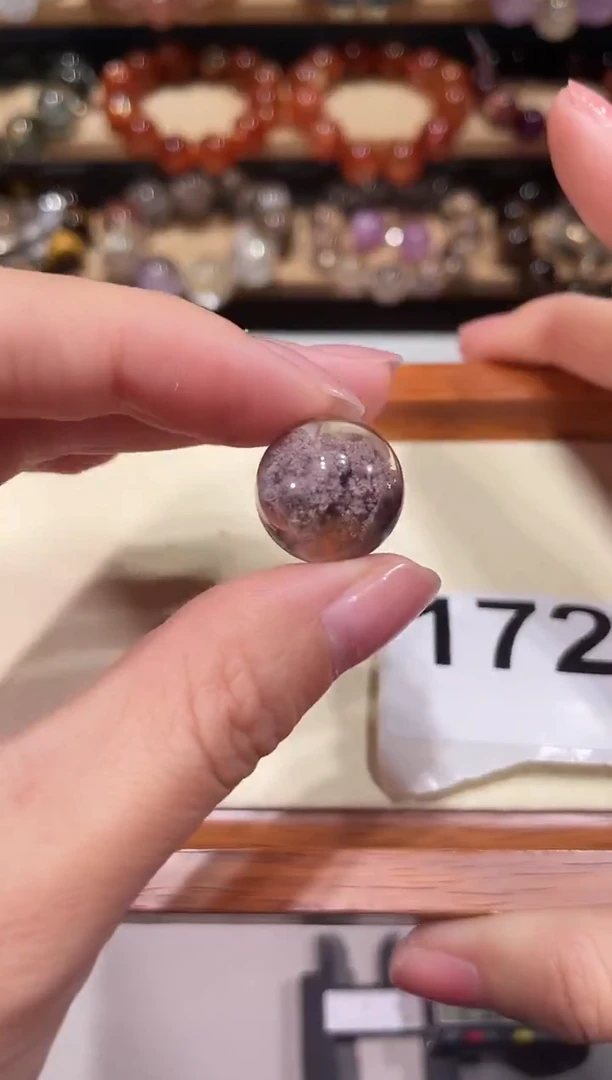 未镶嵌手链水晶A172幽灵单珠16+