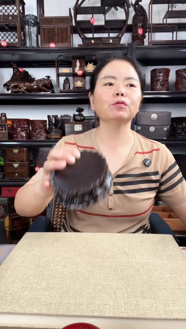 木双层莲花小号老李红木工艺品