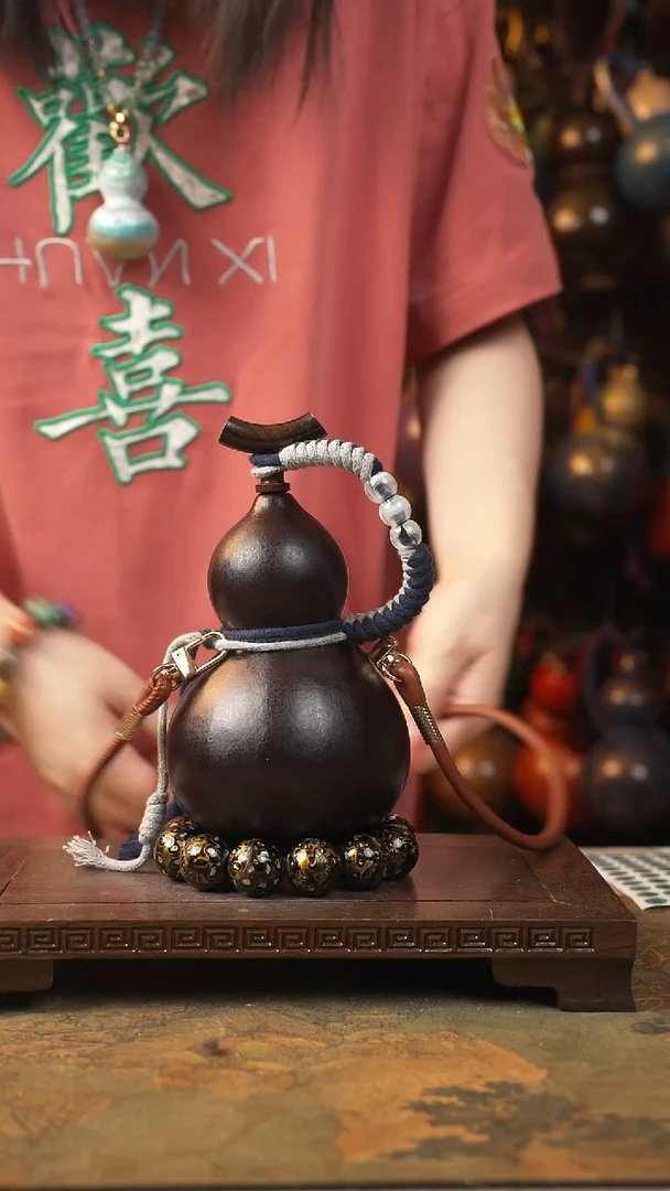 127云匠大漆酒葫芦一物一拍
