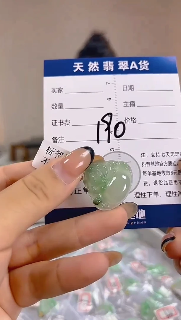 颈饰未镶嵌翡翠纯天然缅甸翡翠A货