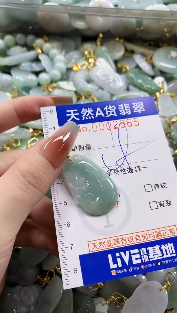 颈饰未镶嵌翡翠天然A货翡翠