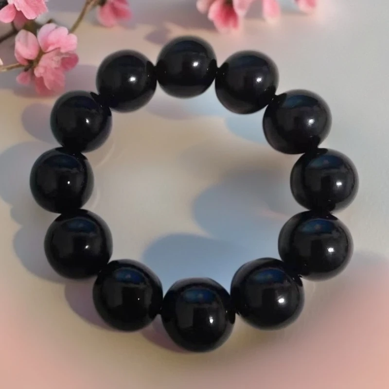 非金属木质手链 黑檀男女手串