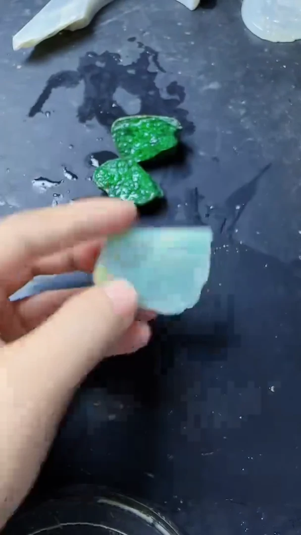 翡翠挂件未镶嵌128翡翠