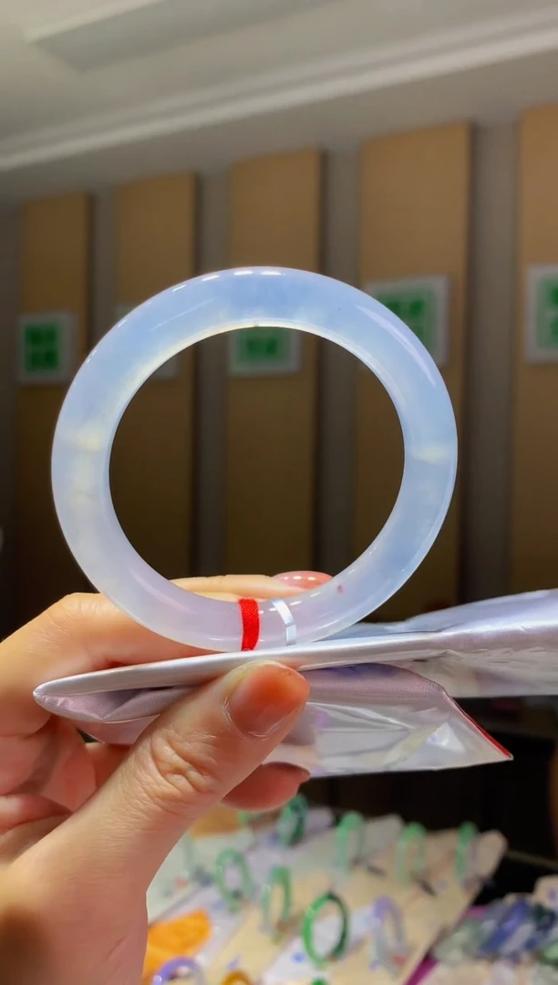 未镶嵌手镯翡翠-C4 圈口54