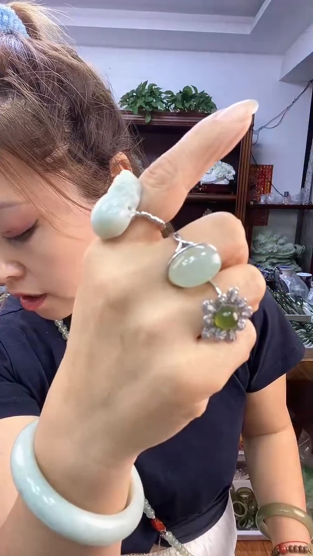 蛇纹石玉未镶嵌貔裘多样性发货其中之一