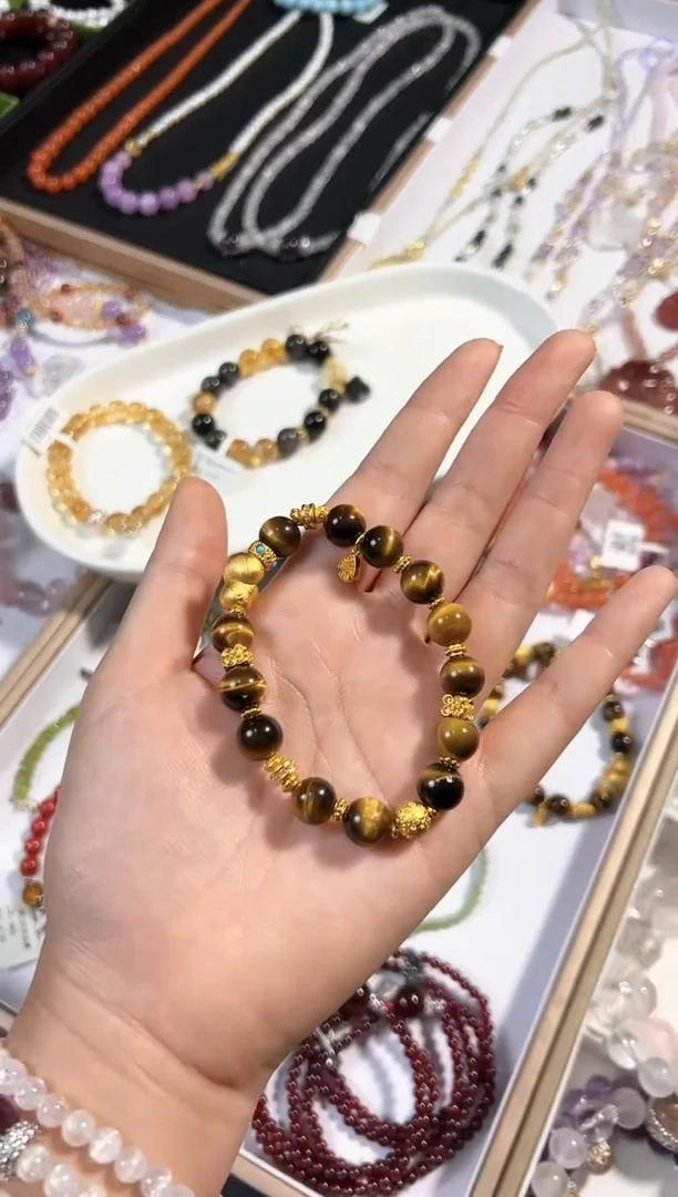【闪购商品】木变石手链未镶嵌多样性发货颜色微差